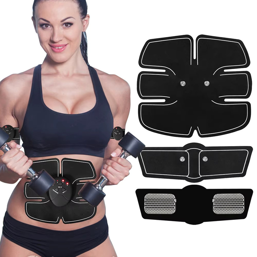 Raiuleko EMS Muskel Stimulator, Schwarz, Unisex - Bild 2