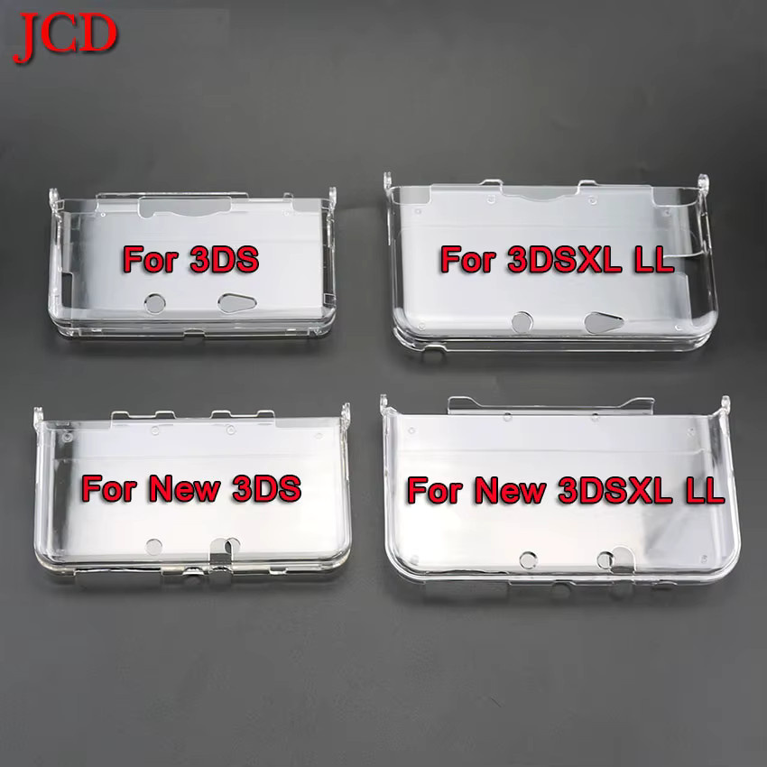 JCD Schutzhülle aus transparentem Kunststoff als Hard Shell Case für Nintendo 3DS, Neue 3DS, Neue 3DS XL LL, NDSL und NDSI - Bild 2