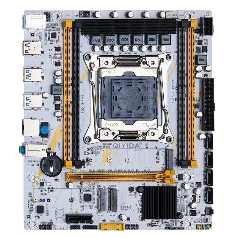 Qiyida X99 Motherboard-Set mit 3x Xeon E5 2620 V3 Prozessoren, 16 GB DDR4 RECC-Speicher, WiFi, NVME M.2 und USB 3.0 - Bild 2