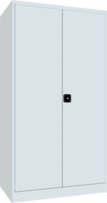 Pavoy Schwerlastschrank in Grau mit 6 Fachböden und 6 Schubladen, H: 195 cm, B: 104 cm, T: 63 cm - Bild 1