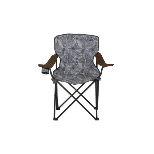 SIENA GARDEN Camping-Stuhl Natura mit Alugestell und UV-beständigem Polyester in Grau - Bild 2