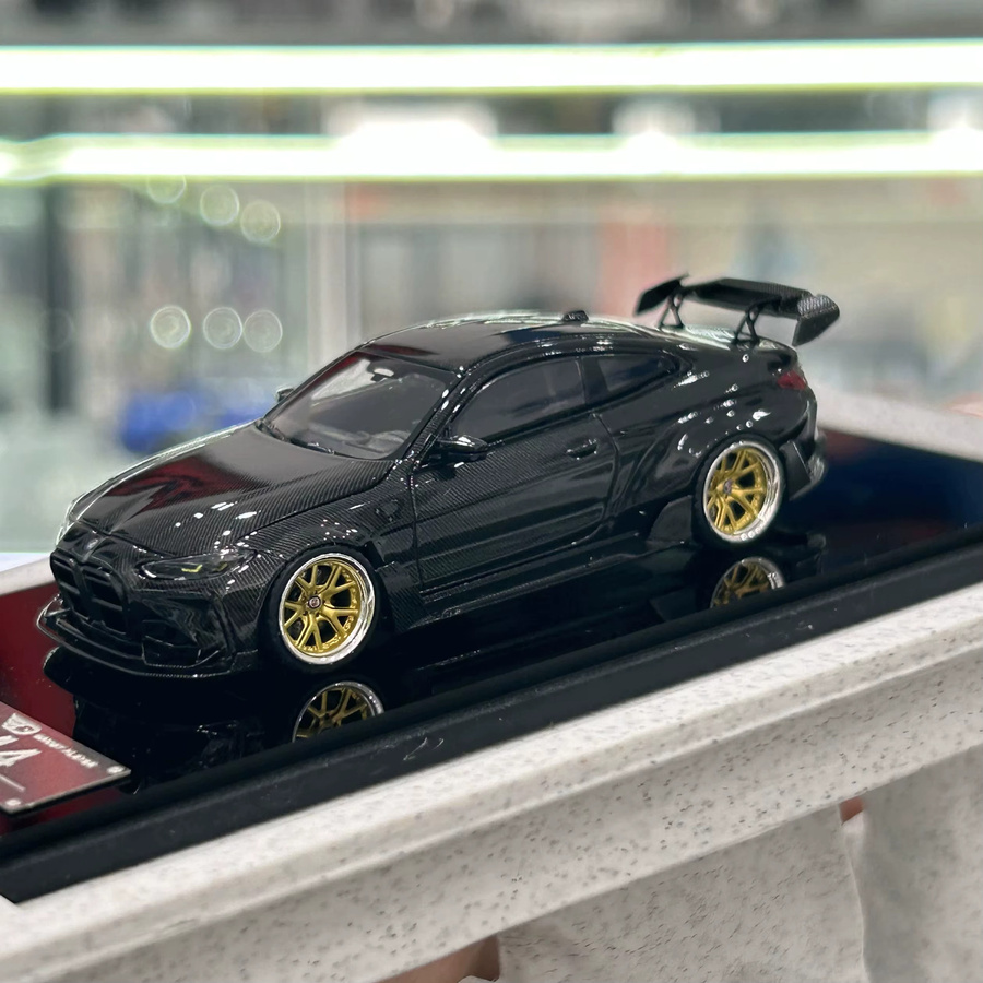 MASSDI SW 1/64 G82 M4 ADRO BODY KIT Breitbau-Umbau, Automodell, Metall, Schwarz - Bild 2