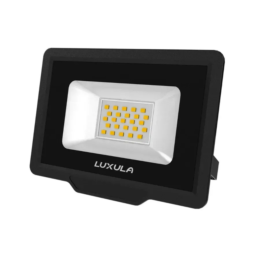 LUXULA LED Fluter 20W Außenstrahler Schwarz IP65 Warmweiß 3000K 2000lm - Bild 2