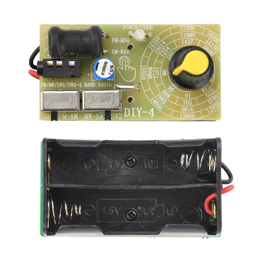 Gaqqee Multiband-Kopfhörer-Radio DIY-Radiomodul mit FM/MW/SW-Empfang und 3,5-mm-Kopfhörerbuchse - Bild 2