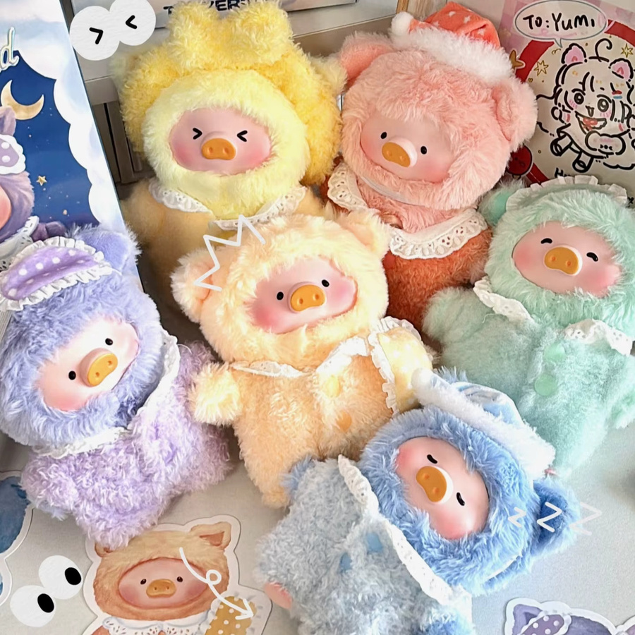 52TOYS Lulu Pig Dreaming Wonderland Series Plüsch-Blindbox, Einzelfigur - Bild 2
