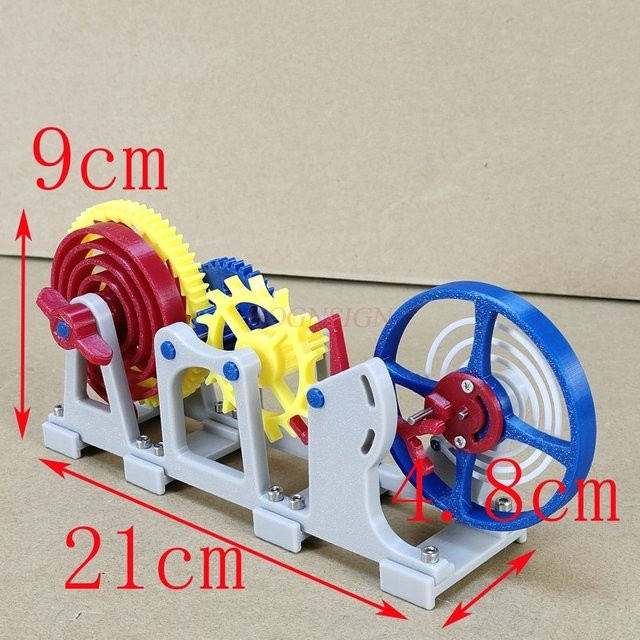 Mechanische Uhr, Uhrwerk angetrieben, Tourbillon Prinzip Modell Kit, DIY Spielzeug - Bild 1