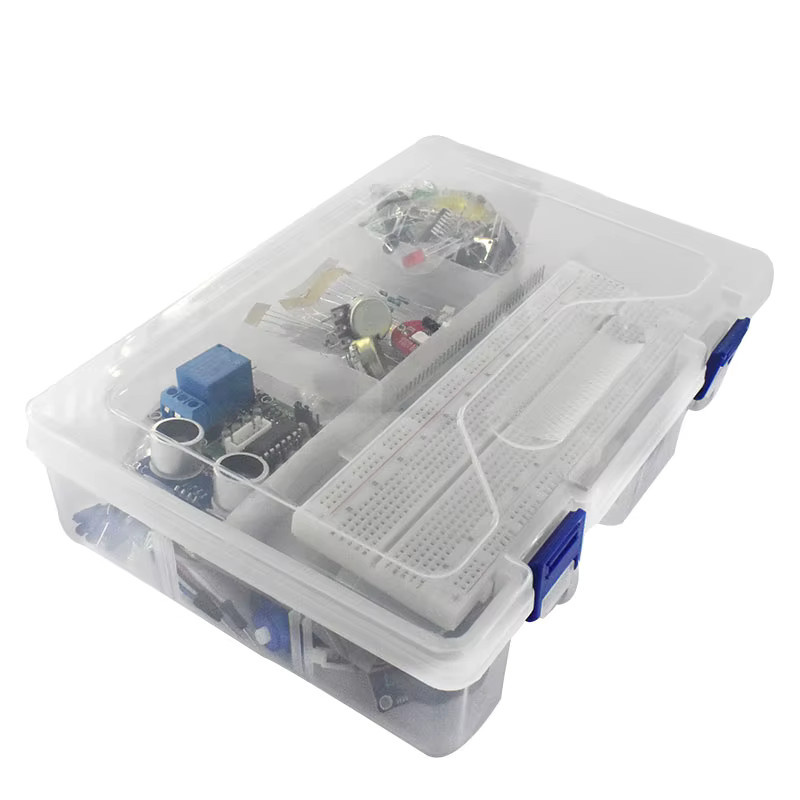 Arduino Uno R3 Starter-Kit mit Steckbrett, Halterung, Schrittmotor, Servo, 1602 LCD und Überbrückungskabel in Multicolour - Bild 3
