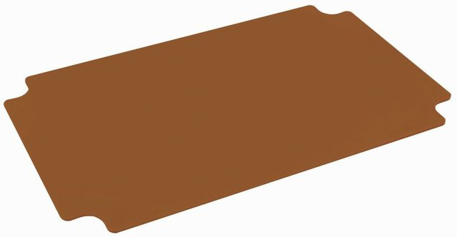 Schneider Schneidebrett aus Kunststoff, braun, 6er Pack, B/T/H: 32,5 x 53 x 1,8 cm - Bild 1