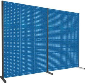 Kappes Trennwand RasterPlan Doppelfeld 180 Grad Farbe Blau Höhe: 200 cm Breite: 150 cm Tiefe: 6 cm - Bild 1