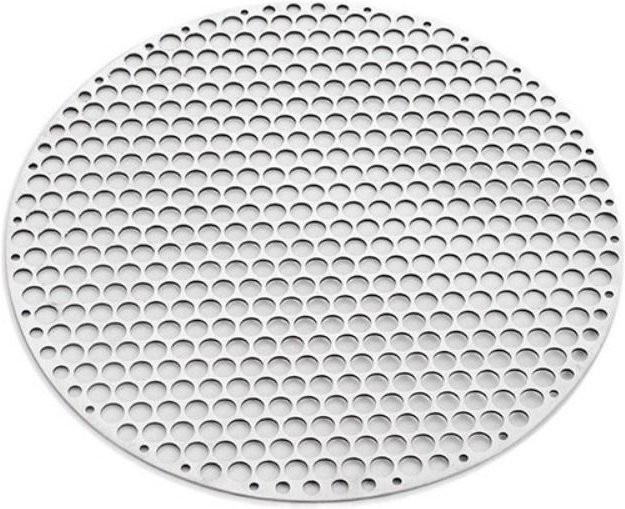 Jianyou BBQ-Gitterrost aus Edelstahl in Silber, 30 cm Durchmesser - Bild 1