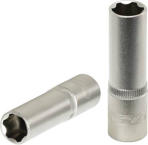 KS Tools 1/4 Zoll Sechskant-Stecknuss lang 9mm silber - Bild 1