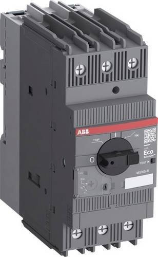 ABB MS165-32B Motorschutzschalter Grau, Einstellbereich 23 - 32A, B/H/T: 5,5 x 14,265 x 12,21 cm - Bild 1