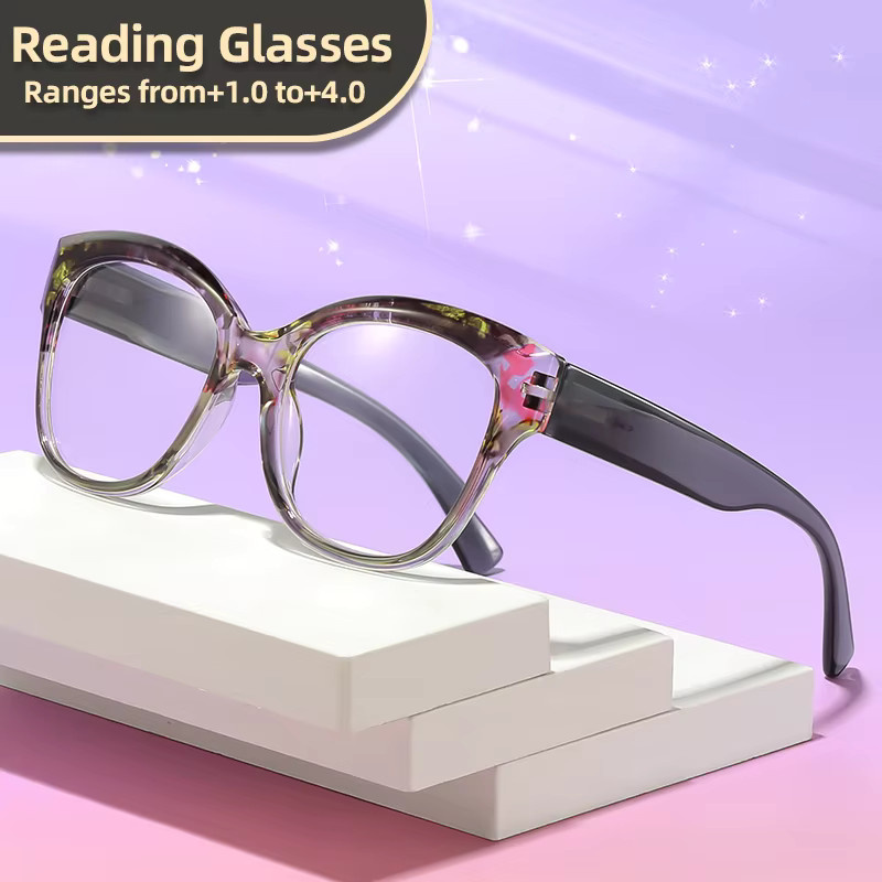 Oyalie Lesebrille, Vollrand, transparent, Kunststoff - Bild 1
