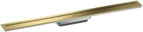 Hansgrohe Duschrinne Drain FM-Set in Gold, Edelstahl, frei im Raum stehend, Breite: 80 cm - Bild 1