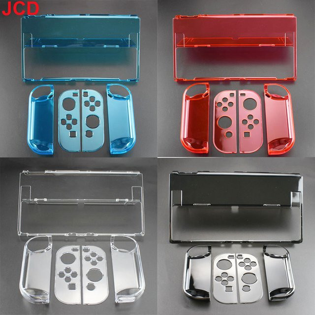 JCD Schutzhülle für Nintendo Switch OLED in Transparent, Kristallklare Schutzhülle für deine Videospiel Konsole - Bild 1