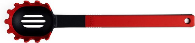 Spaghettilöffel WOLL COOK-IT aus Silikon in Rot und Schwarz - Bild 1