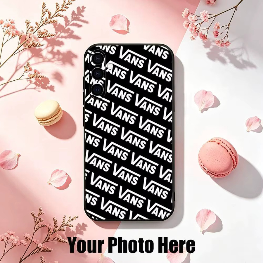 V-vans LOOG Classic Handyhülle aus schwarzem Silikon für Samsung Galaxy A73, A72, A71, A70, A53, A52, A51 - Bild 2