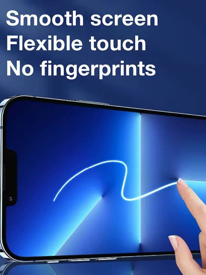 Apple iPhone Displayschutzfolie aus gehärtetem Glas, transparent, kratzfest - Bild 7