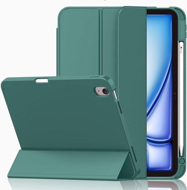 iPad Air Hülle mit Stifthalter für iPad Air 11 Zoll (M4/M3/M2) und iPad Air 10.9 Zoll (4./5. Generation) in Grün - Bild 1