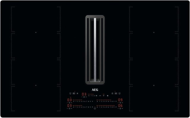 AEG Autark-Induktionsfeld mit Dunstabzug CCE84779CB in Schwarz - Bild 1