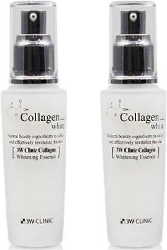 3W CLINIC Kollagen Aufhellende Essenz Serum, 50 ml, mit Niacinamid - Bild 1