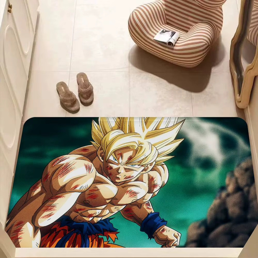 Japanische Manga Dragon Ball Fußmatte im nordischen Stil für Wohnzimmer und Schlafzimmer mit Anti-Rutsch-Funktion - Bild 5