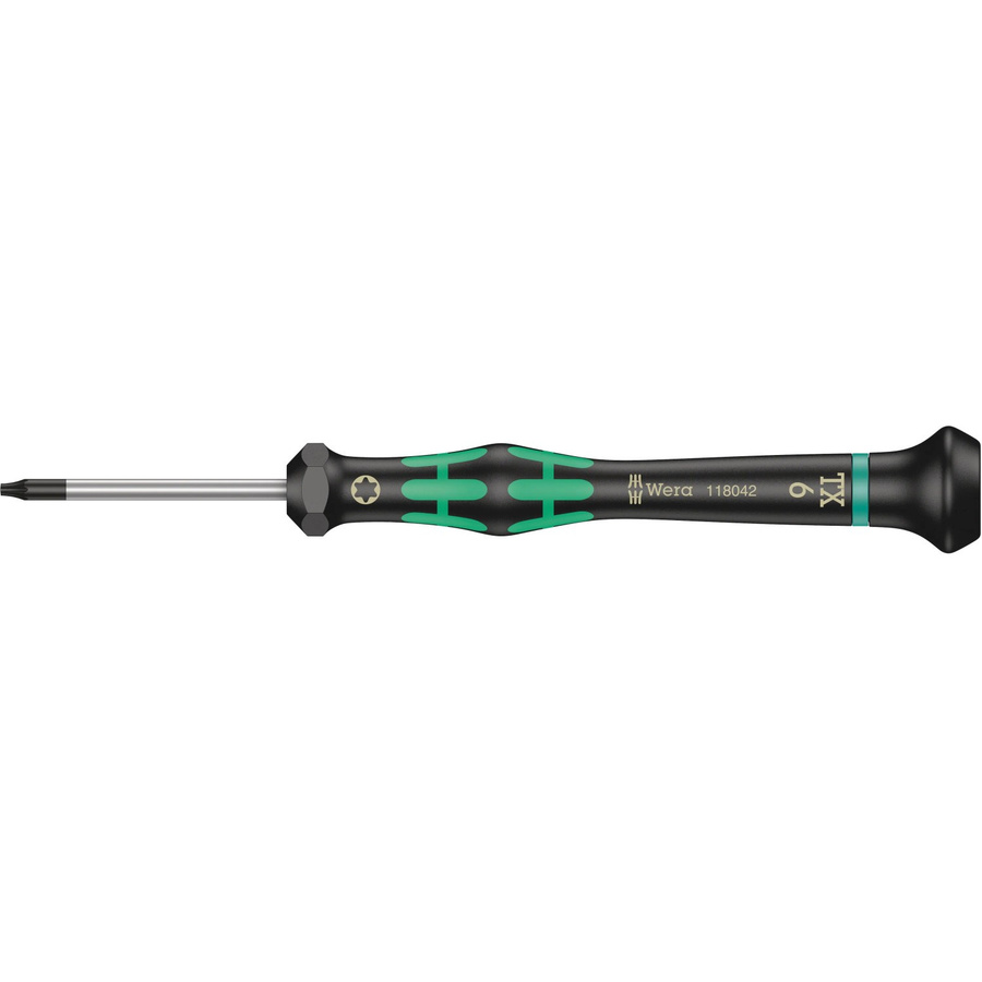 Wera Micro TX-Schraubendreher für Elektronik und Feinmechanik, Schwarz, TX 6 x 40 mm - Bild 2
