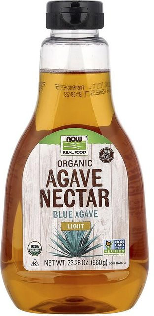 NOW Real Food Bio-Agavendicksaft Hell 660 g - Bild 1