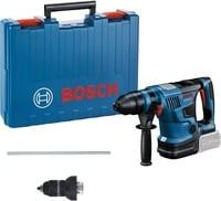 Bosch Professional Akku-Bohrhammer GBH 18V-34 CF Solo, 18 V, SDS-plus, 5,8 Joule, Blau/Schwarz/Rot - Bild 3
