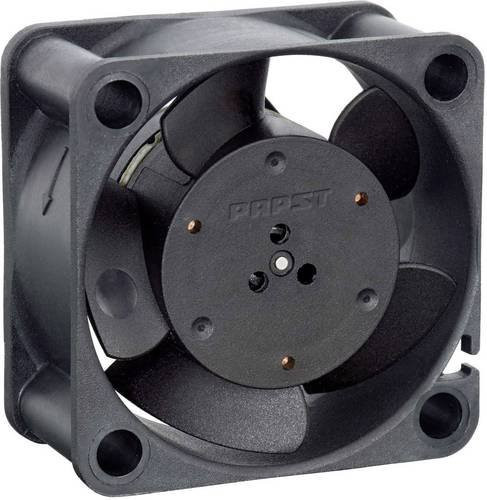 EBM Papst Axiallüfter 412H Schwarz 12 V/DC 14.5 m³/h B/T/H: 40 x 40 x 20 mm - Bild 1