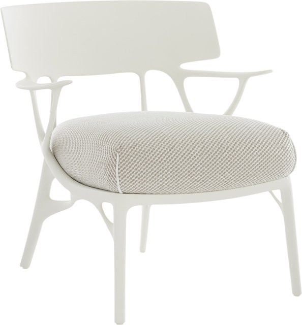 Kartell A I Outdoor Lounge Chair aus Kunststoff in Beige Matt - Bild 1