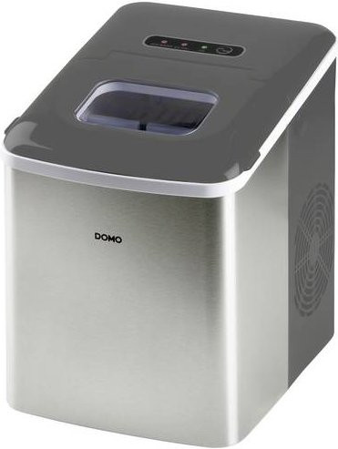 DOMO DO9253IB Eiswürfelbereiter aus Edelstahl in Silber, 1,8 l - Bild 1
