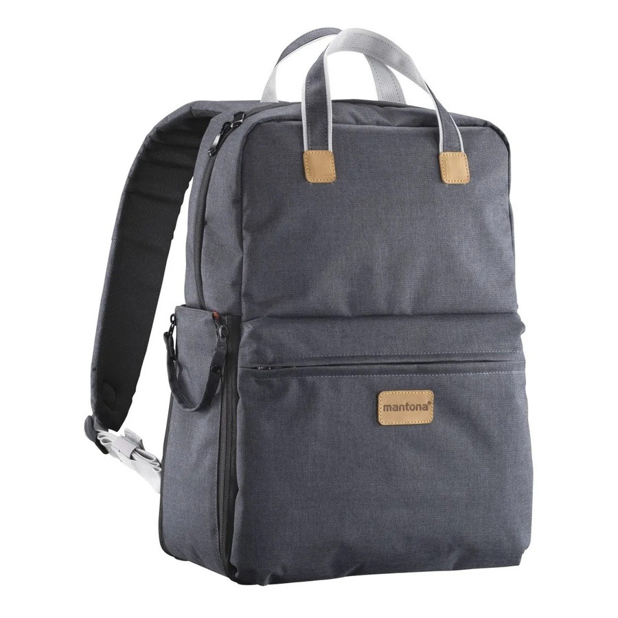 Mantona Urban Companion Fotorucksack und Fototasche, Anthrazit, 45 cm - Bild 2