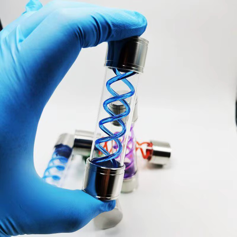 Bandai Resident Evil T-Virus & G-Virus Probe, Doppelhelix Kleine Reagenzglasfigur, Mehrfarbig - Bild 2