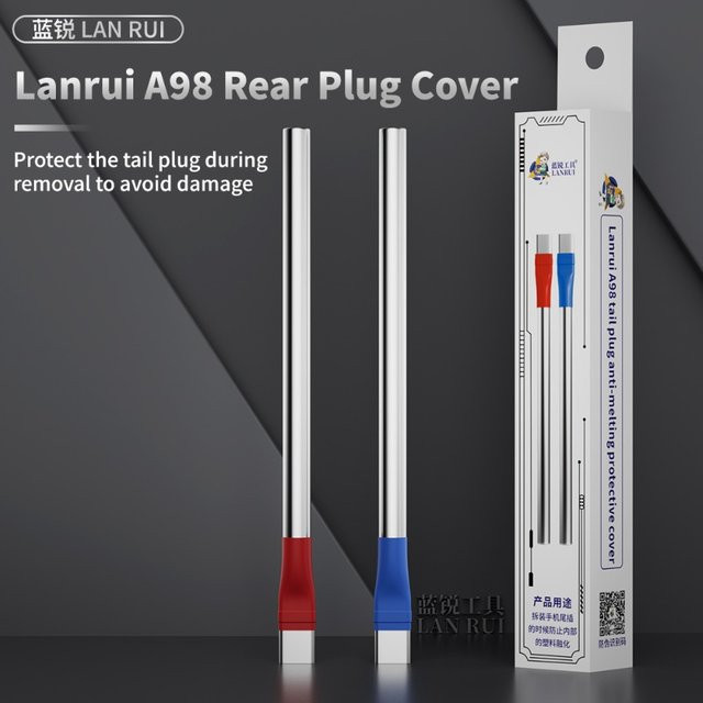 LANRUI A98 USB-C Anschluss-Schutzabdeckung und Werkzeug zur sicheren Demontage des Mobiltelefon-Ladeanschlusses - Bild 1