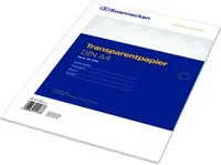Soennecken Transparentpapier A4 in Weiß und Transparent - Bild 1