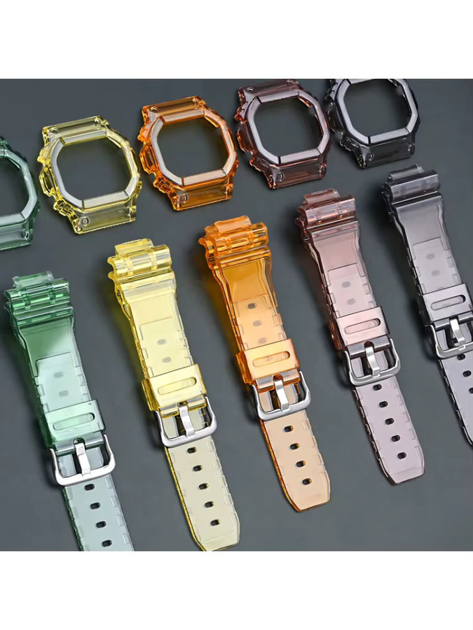 strapfreak Uhrenarmband-Lünette, TPU, Kunststoff, für Casio G-SHOCK - Bild 4