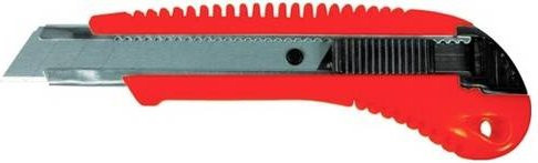 Alarm Werkzeuge Universalmesser mit Snap-Off Klingen, Breite: 18 mm, Länge: 210 mm - Bild 1