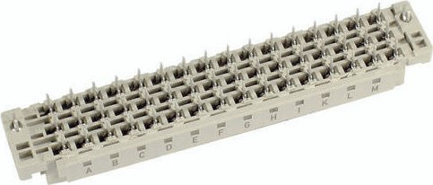 HARTING Federleiste 09058486831 aus Kunststoff in Grau mit 3 Reihen - Bild 1