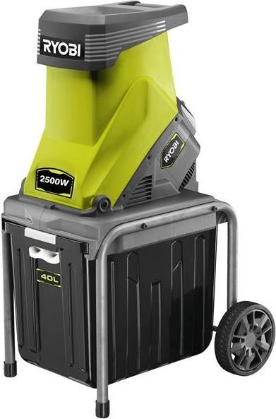 Ryobi Elektro-Häcksler RSH2545B mit 2500 W Leistung, 45 mm Schnittleistung und 40 l Fangbox - Bild 1