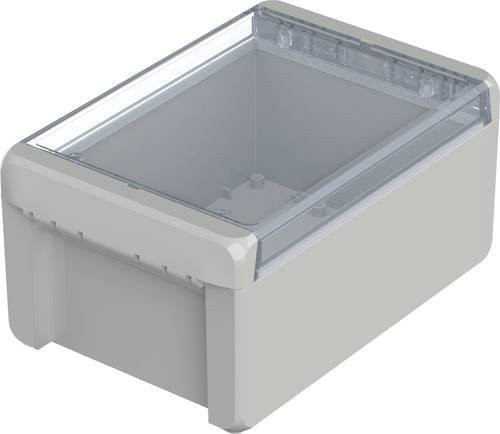 Bopla Bocube Outdoor-Gehäuse aus Polycarbonat in Lichtgrau RAL 7035, B/T/H: 191 x 125 x 90 mm - Bild 1