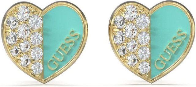 Guess Ohrstecker Edelstahl, Gold, Zirkonia, Damen - Bild 1