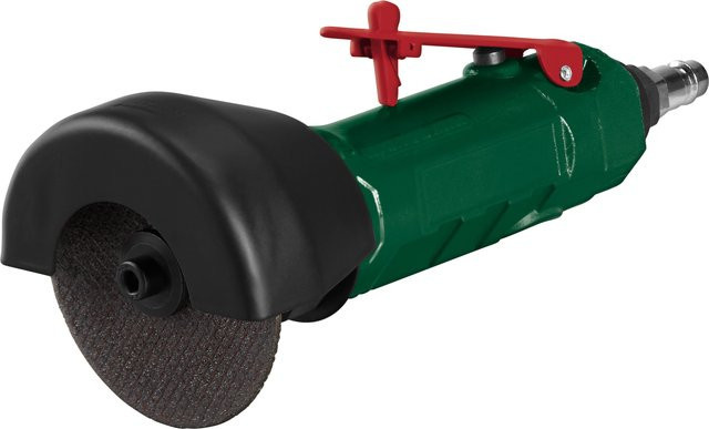 Parkside Druckluft-Schleifer-Set in Grün mit Stabschleifer, Trennschleifer und Tellerschleifer - Bild 1