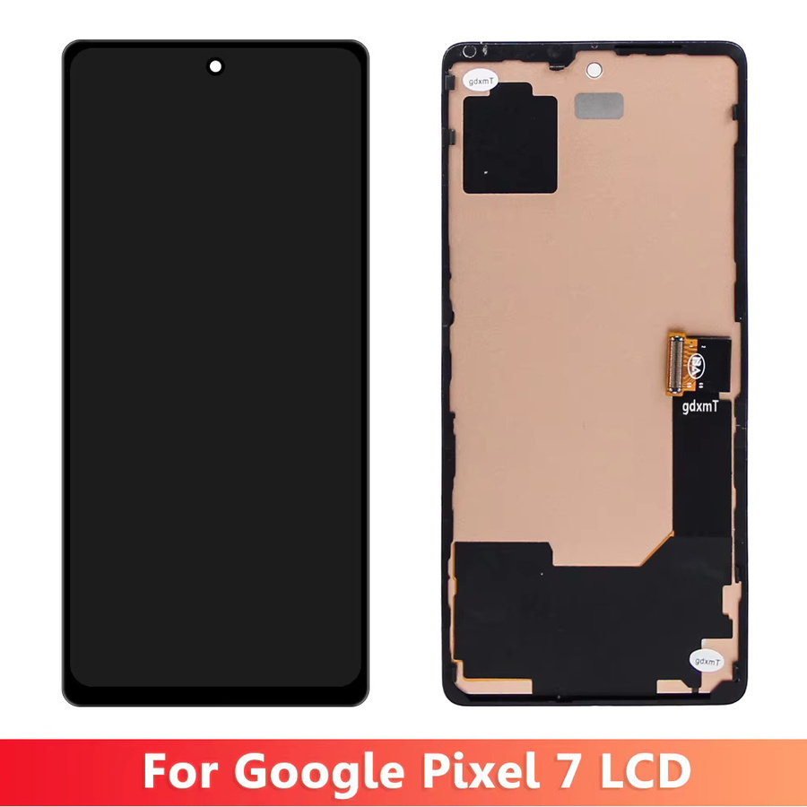 Q-PASS LCD Display Touchscreen Digitizer Montage Ersatz für Google Pixel 7 in Schwarz - Bild 3