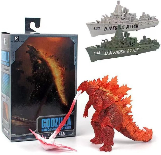 Shin Gojira Godzilla Actionfigur, Rosa Blau Orange Schwarz, ab 14 Jahren - Bild 1