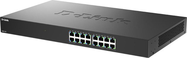 D-Link DMS-1016/E Unmanaged 2.5G Multi-Gigabit Ethernet Switch, 16 Ports, Schwarz - Bild 2