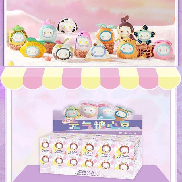 Emma Secret Forest Jellybean Jolt Serie Blind Box von 52TOYS – Kawaii Anime Figur als Überraschungs-Mystery-Box in Multicolor - Bild 1