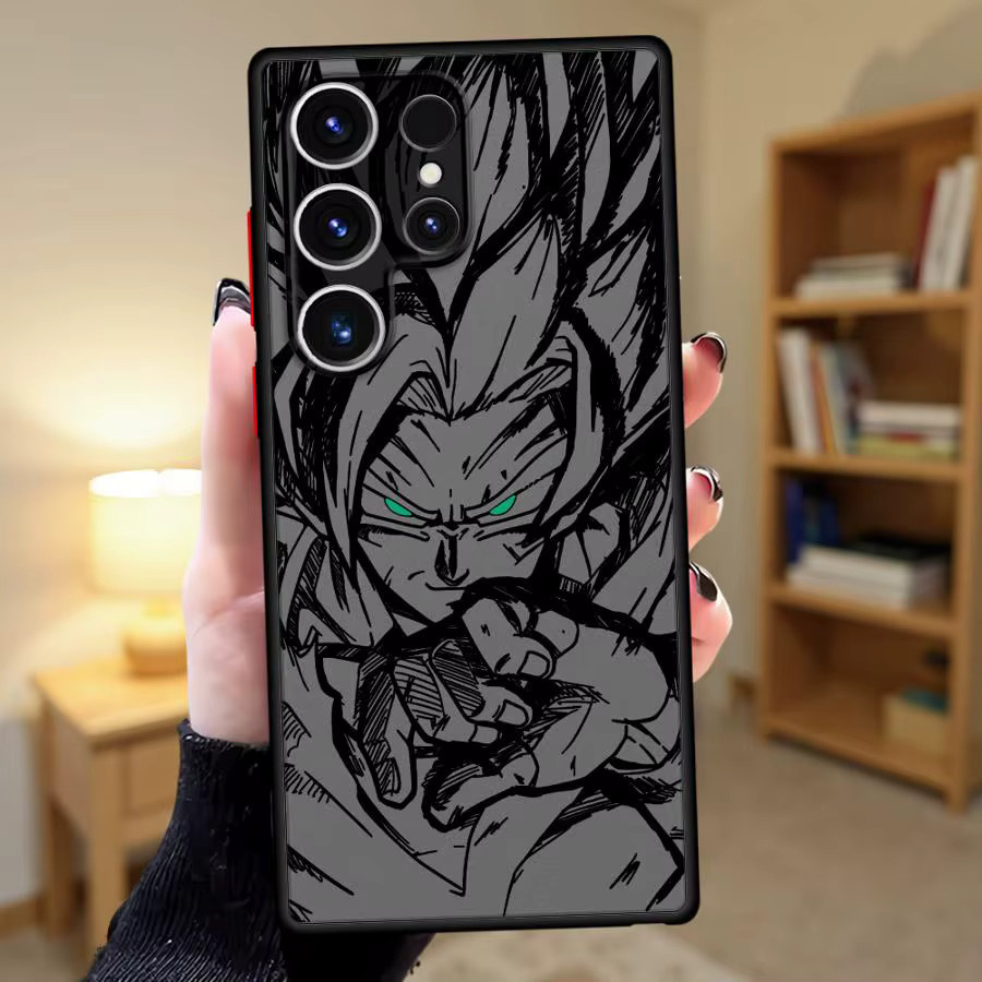 Handyhülle Dragon Ball mit Goku und Vegeta für Samsung Galaxy S22 S21 S24 Plus S26 Note 20 Ultra 10+ S25 Ultra S20 S23 FE in Multicolour - Bild 2