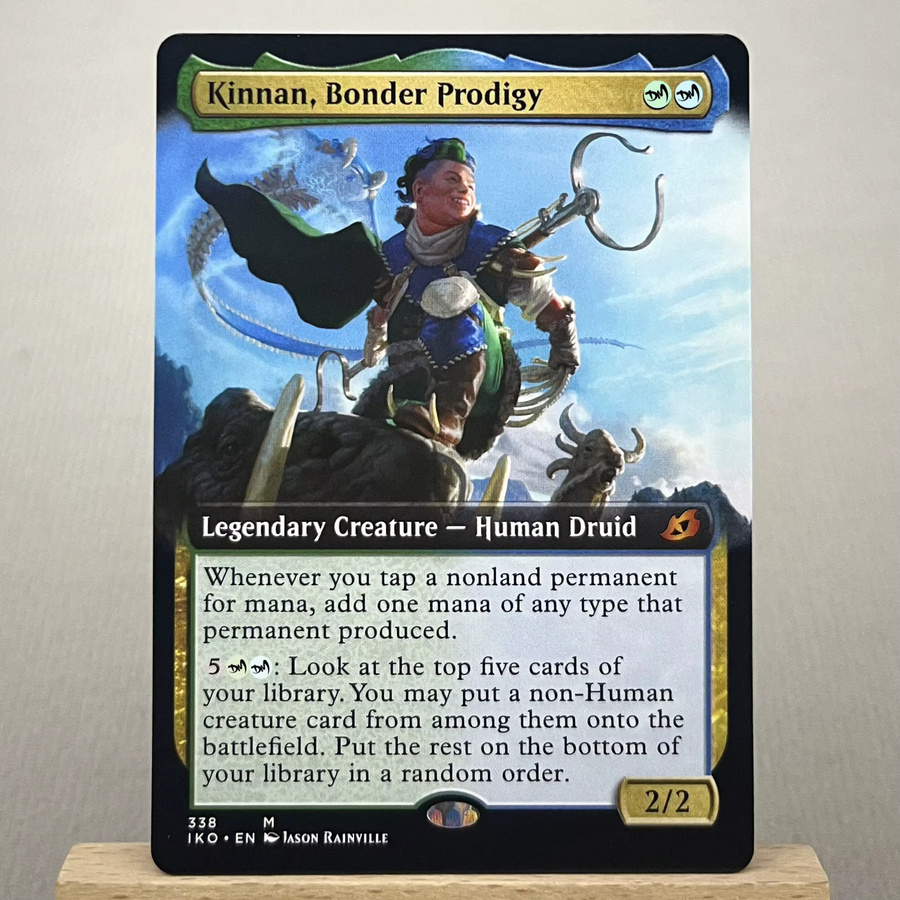 Hasbro Magic: The Gathering Nethroi, Apex of Death Kinnan, Bonder Prodigy Yidaro, Wandering Monster, Tcg Proxy Magic Cards - Bild 1