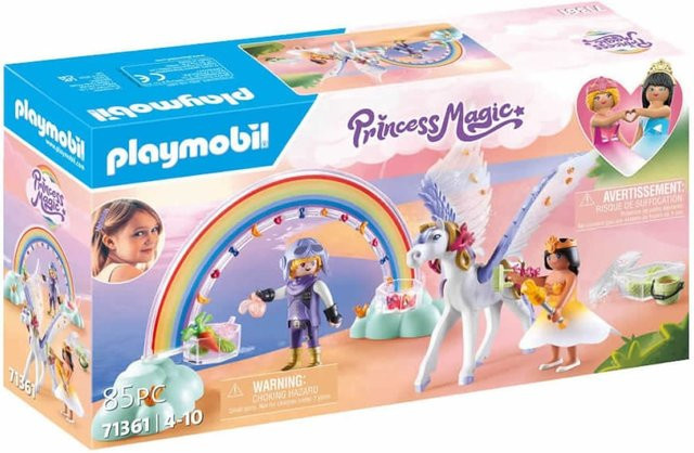 Playmobil Himmlischer Pegasus mit Regenbogen, Fantasy, ab 4 Jahren - Bild 1